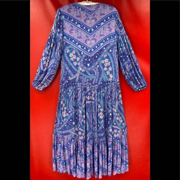 Spell & The Gypsy City Lights Long Maxi Dress Size Small - Picture 9 of 12